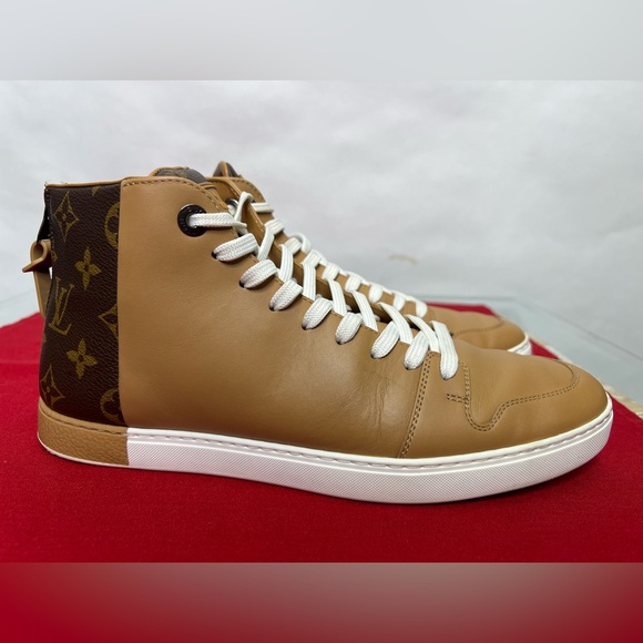 Louis Vuitton Line Up Monogram Zipper Heel Sneaker - Picture 4 of 10